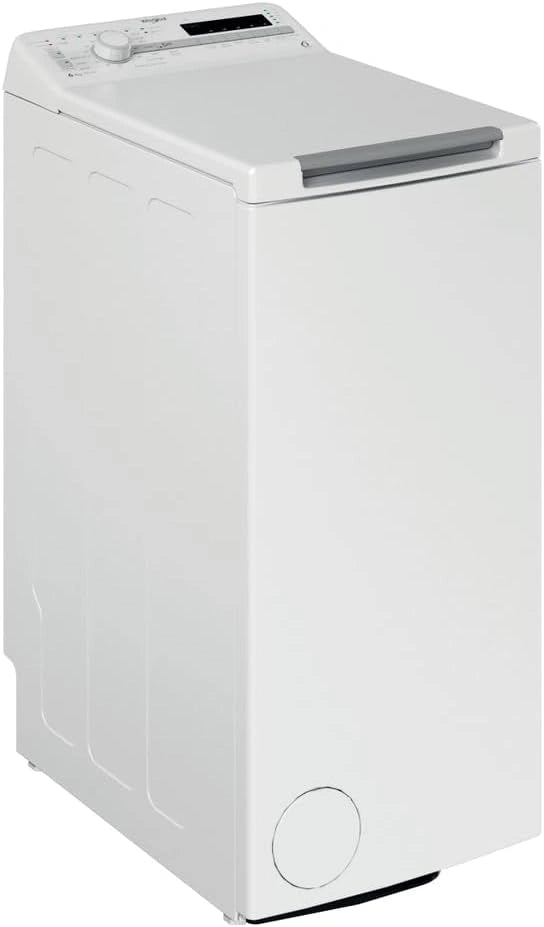 Lave-linge Whirlpool TDLR 6240S IT, Chargement Top, 6 kg, 1200 tr/min, Blanc