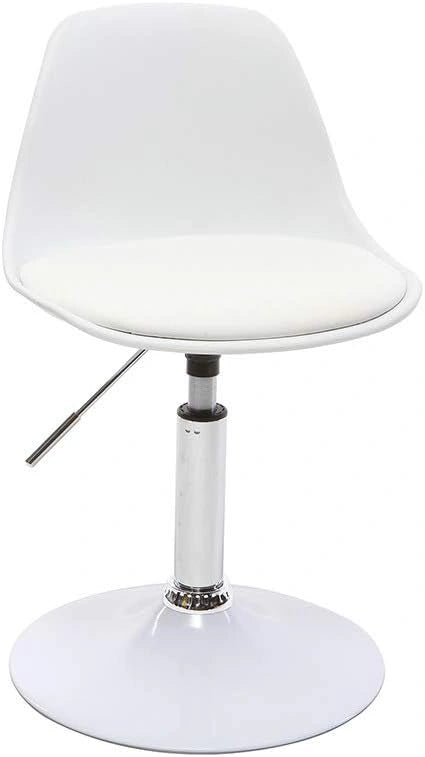 Chaise de Bureau Enfant Design Ergonomique Blanche STEEVY