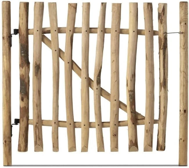 Portillon en Bois Ganivelle 120 cm x 100 cm