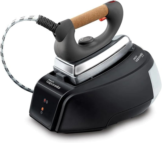 Centrale Vapeur Polti Vaporella Forever 615 Pro avec Fer Professionnel, 4 Bar, R¨¦servoir Amovible 0,7L, Chauffage Rapide, Noir et Acier