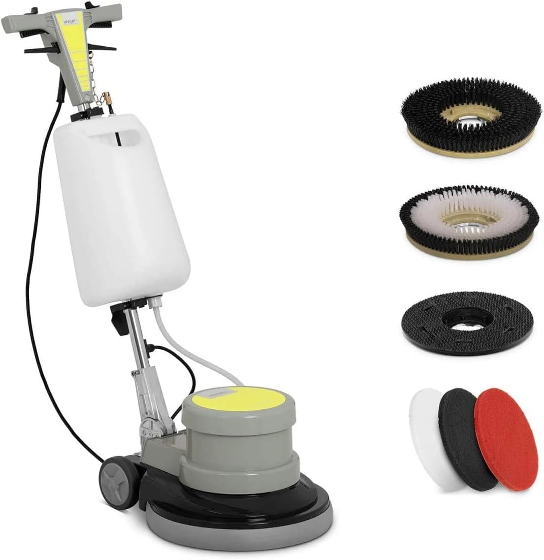 Appareil de Nettoyage pour Sols, 1100 W, 154 tr/min, Brosse 43 cm, R¨¦servoir 12 L