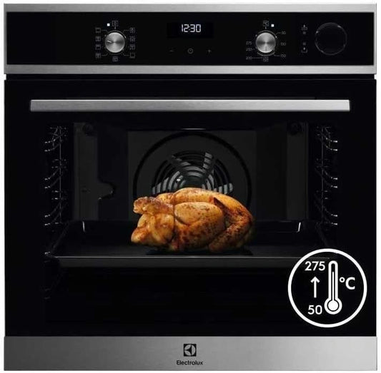Electrolux Four Encastr¨¦ 72L Vaporisateur Multifonction, Convection 2780W Inox