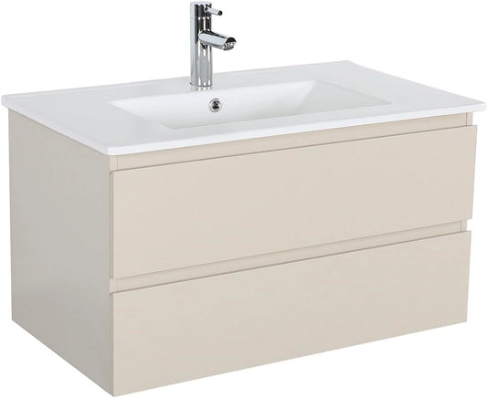 Meuble de Salle de Bain Sorrento ¨¤ Vasque Unique 80 cm