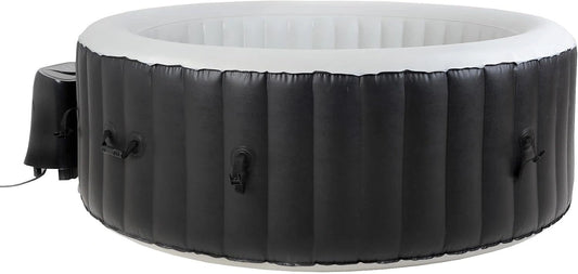 Spa Gonflable BeneoSpa pour 4 Personnes, Usage Int¨¦rieur/Ext¨¦rieur, Chauffage Inclus, 130 Jets de Massage