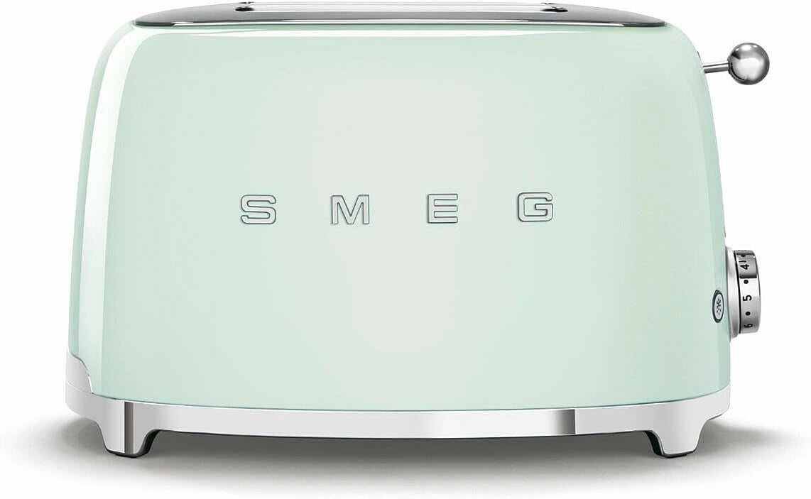 Grille-pain Smeg 2 Tranches Vert Pastel avec Fonctions Avanc¨¦es