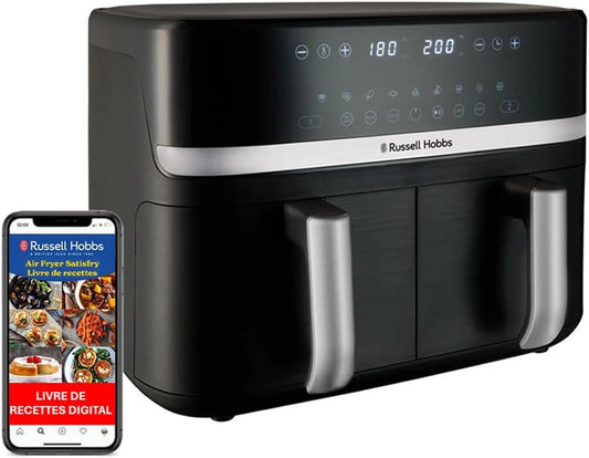Friteuse ¨¤ Air Russell Hobbs XXL 9L, Compacte et Silencieuse, 9-en-1