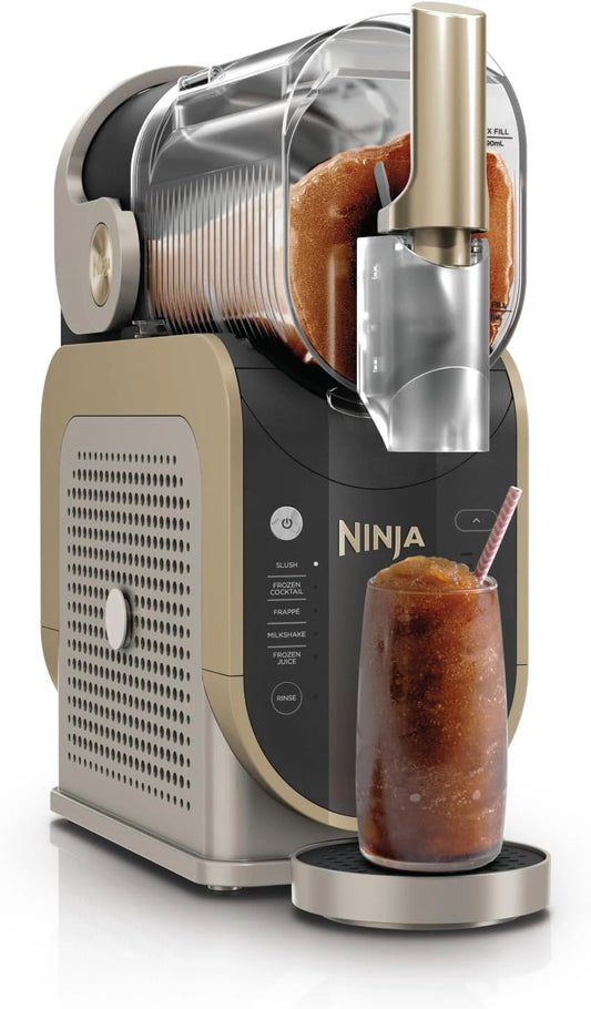Machine ¨¤ Granit¨¦s Ninja, 1,9L, Sans Glace, 5 Modes Pr¨¦programm¨¦s, Boissons Glac¨¦es Vari¨¦es, Or Saphir