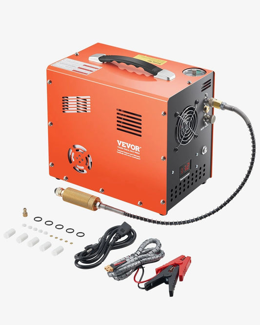 Compresseur d'air PCP 300W 30MPa VEVOR avec Refroidissement Ventil¨¦ et Arr¨ºt Automatique