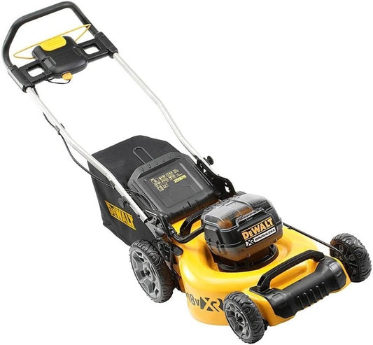 Tondeuse ¨¤ Gazon Sans Fil DeWalt XR 36V avec Batterie 18V 5Ah, Largeur 48cm, Jusqu'¨¤ 800m2