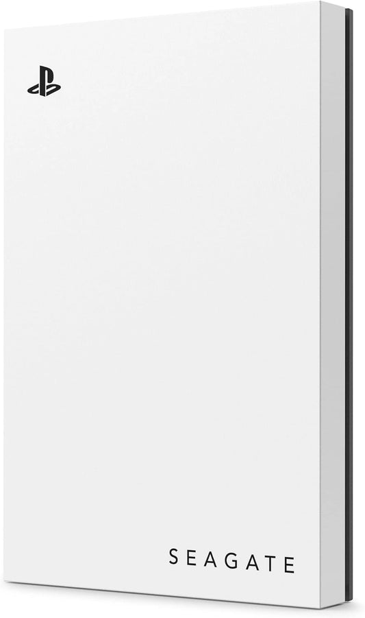 Disque Dur Externe Seagate 5To pour PS4/PS5, USB 3.0, Licence Officielle, LED Bleue, Bonus Playstation+