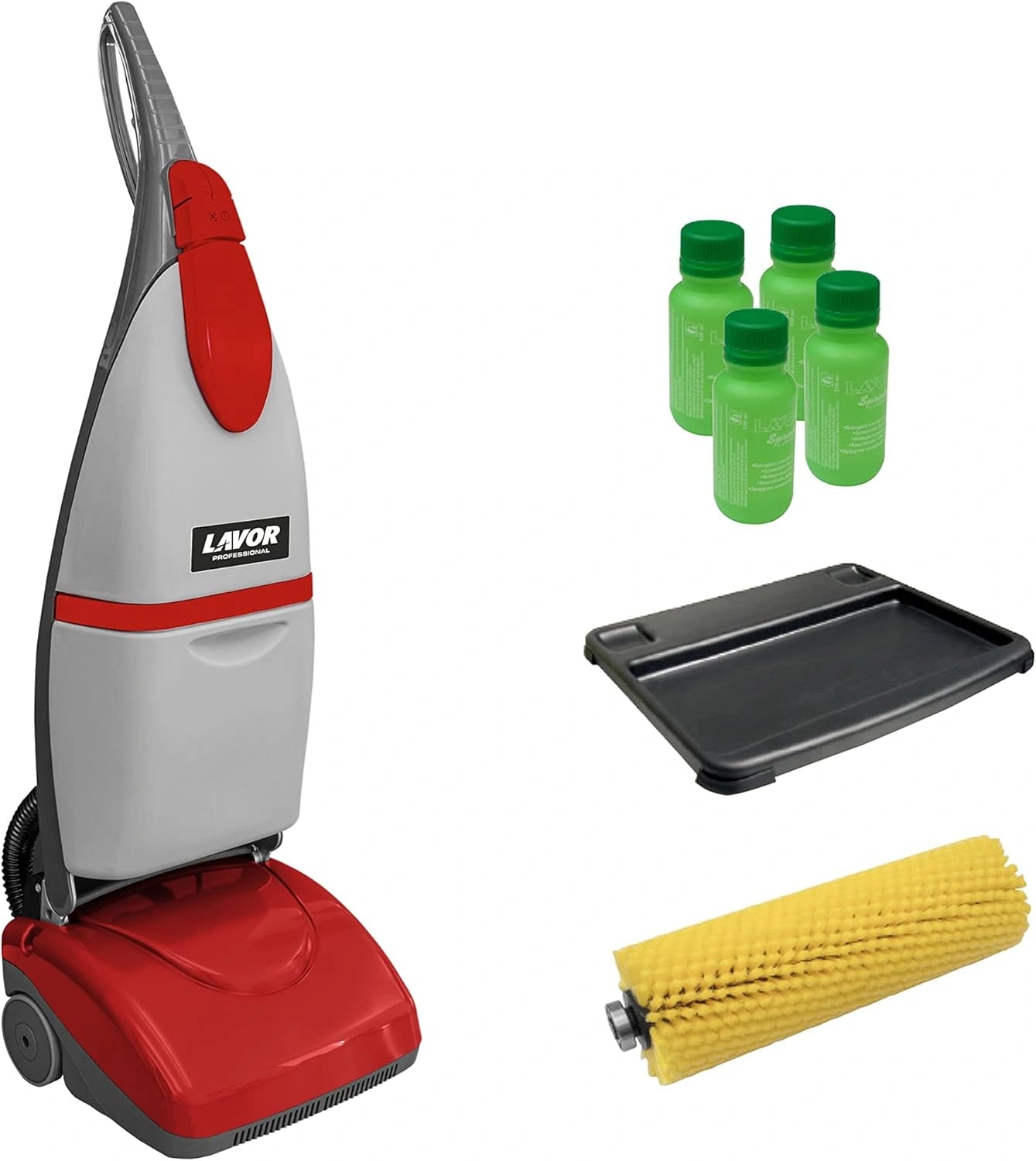 Autolaveuse Lavor Crystal Clean Eau Chaude 90¡ãC 1000W, Rendement 1015 m2/h, 4 D¨¦tergents Inclus