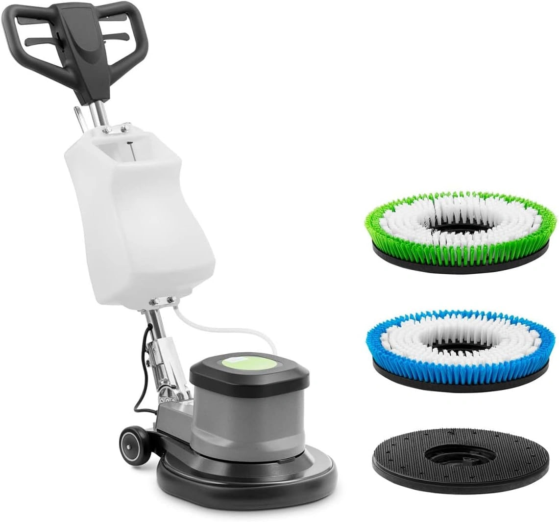 Autolaveuse Sol Professionnelle 1200W, 17 Pouces avec R¨¦servoir 5L