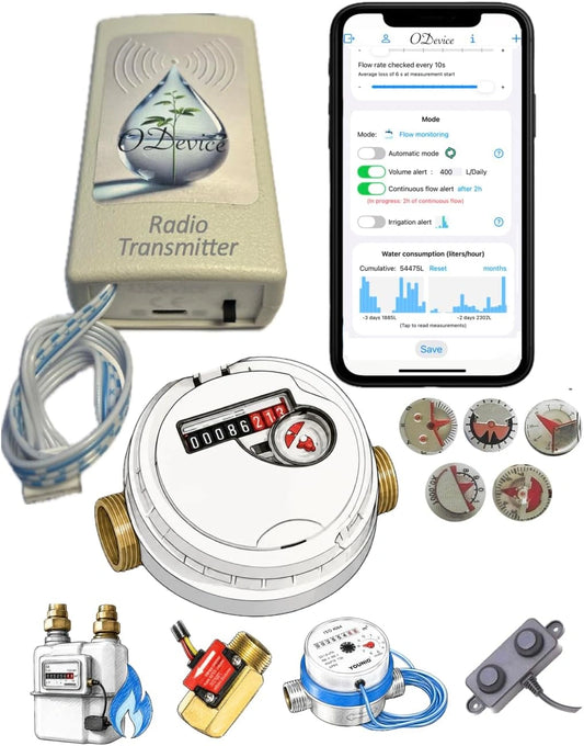 Syst¨¨mes de Surveillance Intelligents pour Compteurs d'Eau WiFi Lora - T¨¦l¨¦rel¨¨ve et Alertes de Fuites