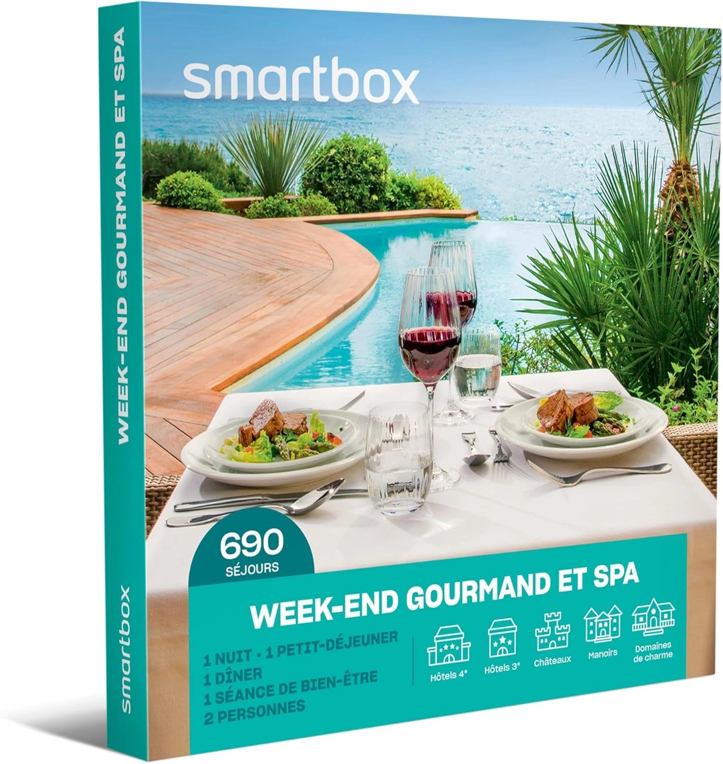 Coffret Cadeau D¨¦tente 2 Jours avec Activit¨¦s Bien-¨ºtre pour Deux
