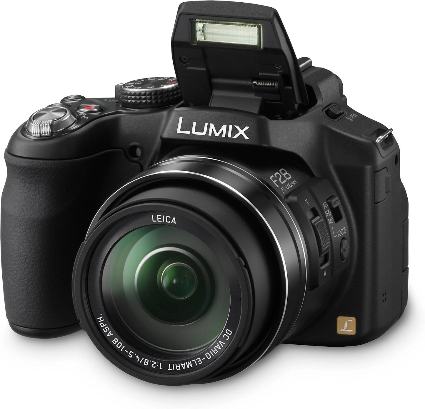 Panasonic Lumix DMC-FZ200EGK Appareil Photo Num¨¦rique 12MP, Zoom Optique 24x, ¨¦cran 7.6 cm, Vid¨¦o Full HD - Noir